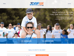 Website Copy: JDRF One&nbsp;Walk